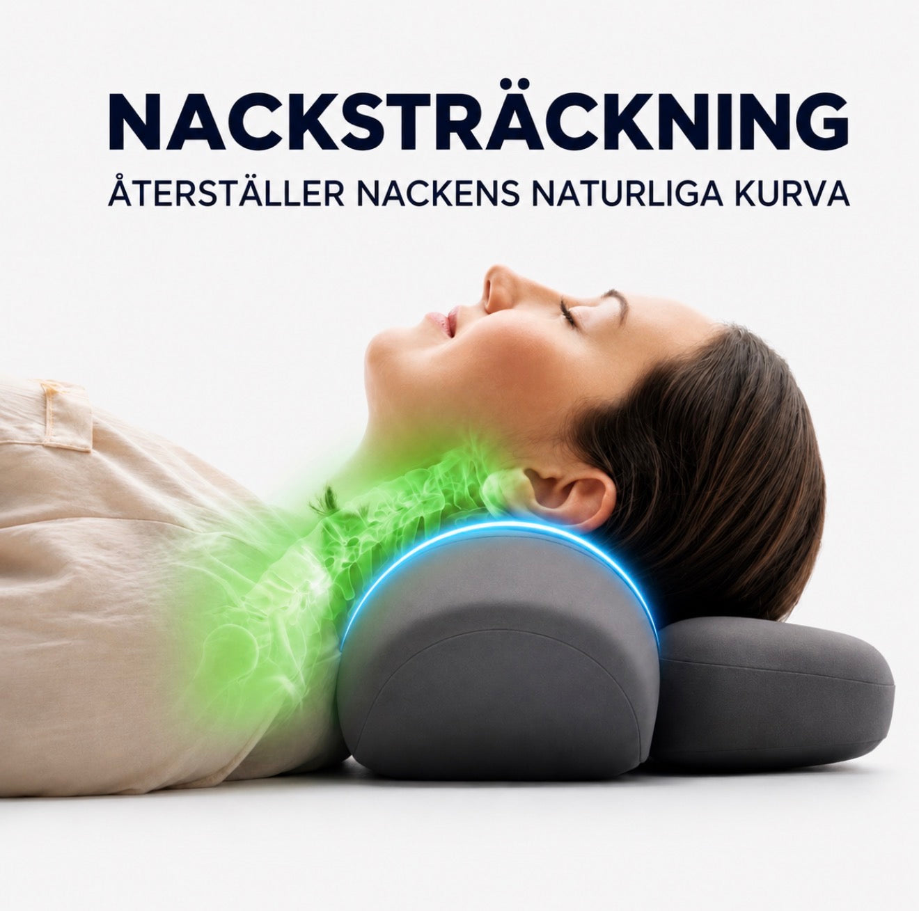 Relaxora™ - Elektronisk Massagekudde För Nacksmärta & Spända Muskler